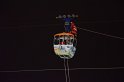 Einsatz BF Hoehenretter Koelner Seilbahn Hoehe Zoobruecke P2481